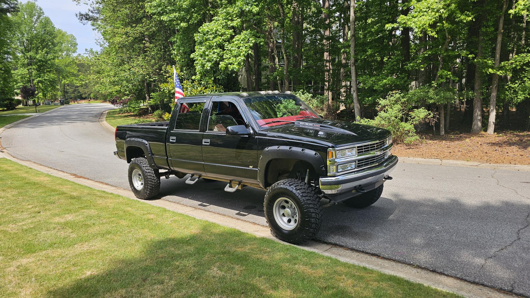 1999 Chevrolet 2500 4x4 | Crew Cab Short Bed | 6.5 Detroit Diesel
